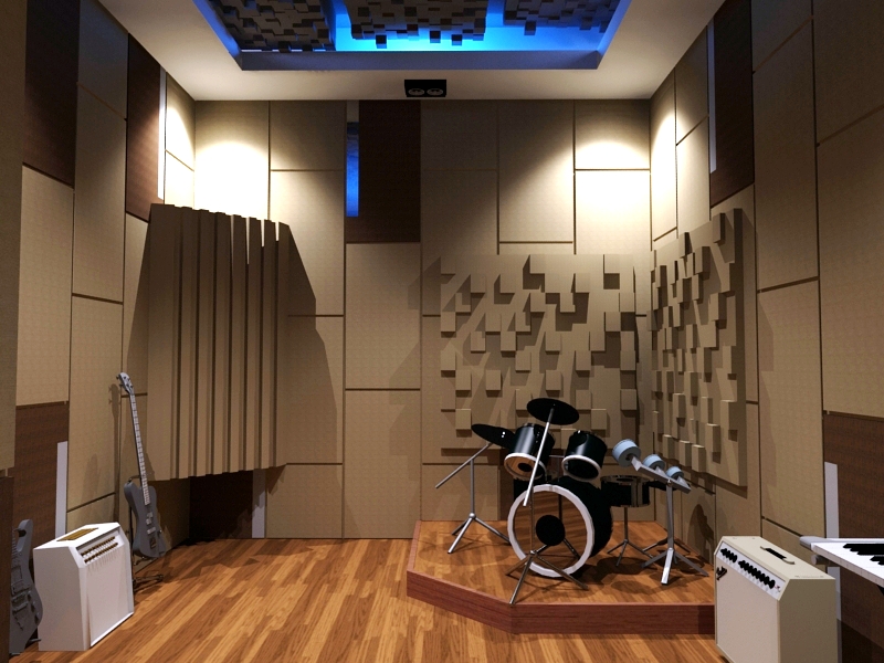 Peredam Suara Studio Musik