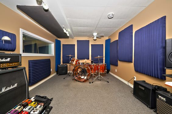 Studio Musik Profesional Dengan Peredam Suara di Bintaro