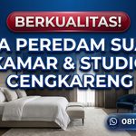 BERKUALITAS! JASA PEREDAM SUARA KAMAR & STUDIO CENGKARENG TERBAIK & BERGARANSI