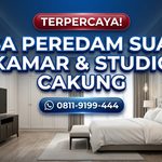 TERPERCAYA! Jasa Peredam Suara Kamar & Studio Cakung – Hasil Rapi & Awet Tahan Lama