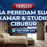 TERUJI! Jasa Peredam Suara Kamar & Studio Cibubur – Berpengalaman Sejak 2011