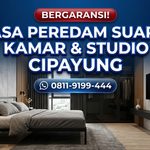 BERGARANSI! Jasa Peredam Suara Kamar & Studio di Wilayah Cipayung & Sekitarnya