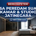 BERKOMPETEN! Jasa Peredam Suara Kamar & Studio di Wilayah Jatinegara & Sekitarnya
