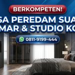 BERKOMPETEN! Jasa Peredam Suara Kamar & Studio di Wilayah Koja & Sekitarnya