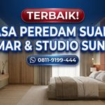 TERBAIK! Jasa Peredam Suara Kamar & Studio Sunter – Berpengalaman Sejak 2011